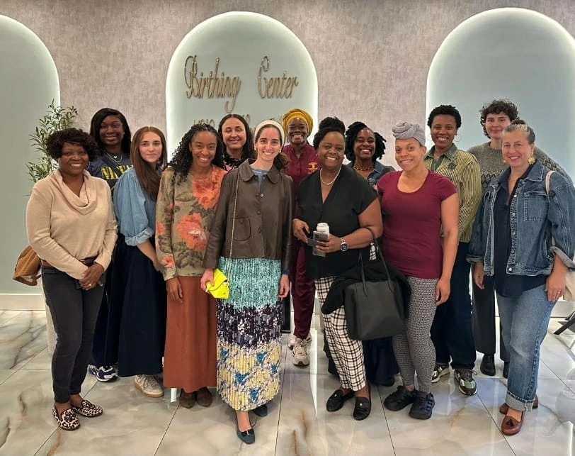Judy Ribner with doulas