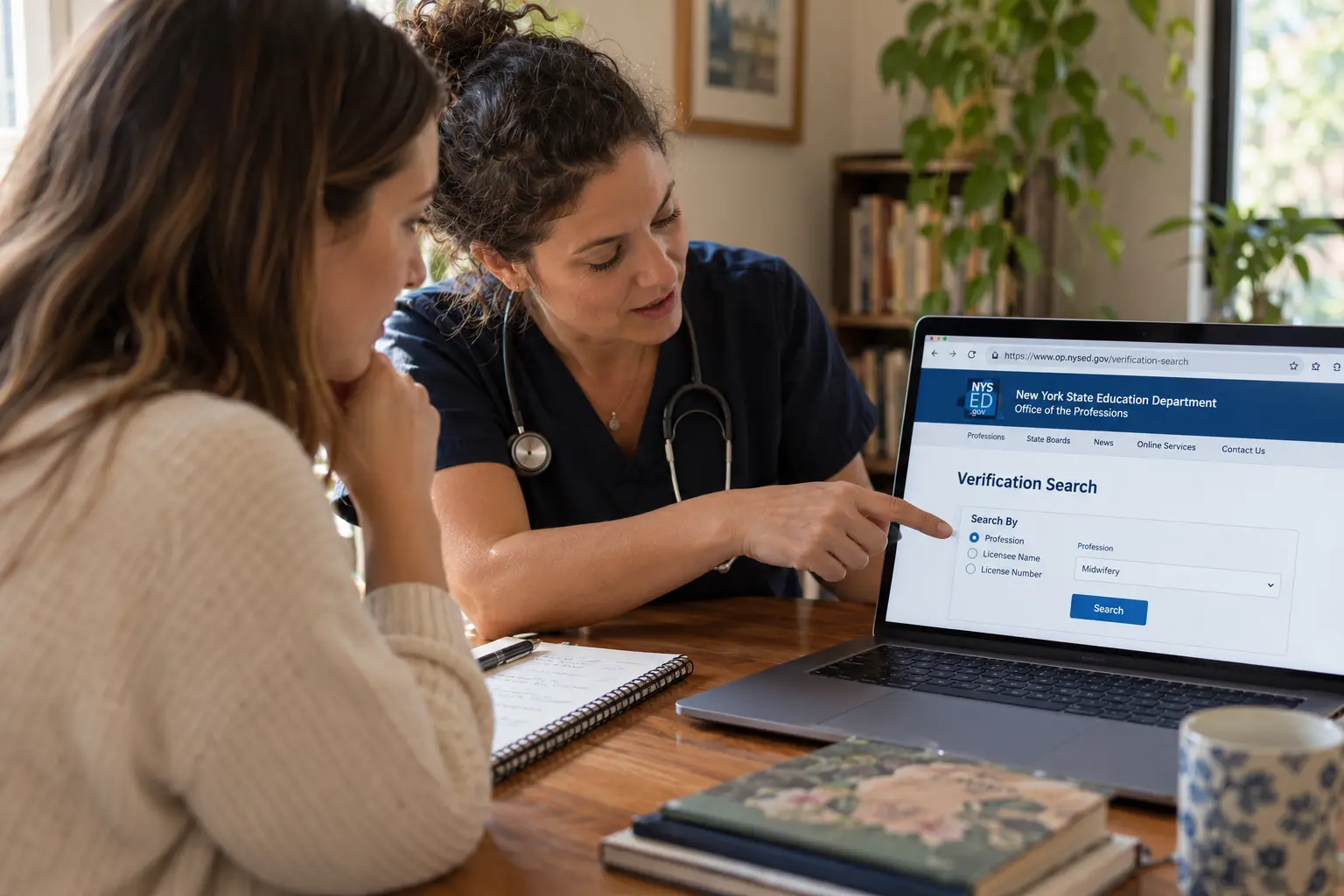 Midwifery License Verification Consultation